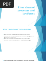 River Channel Processes and Landforms