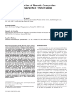 2005 Mechanical Properties of Phenolic Composites Reinforced With Jute-Cotton Hybrid Fabrics