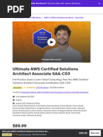 Ultimate AWS Certified Solutions Architect Associate (SAA) Udemy