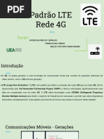 Apresentação - Padrão LTE Rede 4G