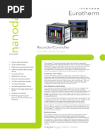 Nanodac Spec Sheet