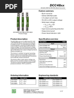 Ultrathin 48V 1A DIN RAIL Buck Converter Datasheet