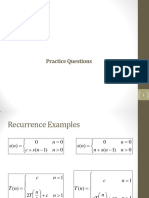 Recurrences Practice Questions 16042024 044116pm