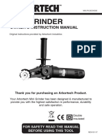 Arbortech Mini Grinder Manual English Minfg300