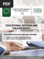 Educational Systems and Policies in Eflt