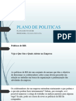 Plano de Politicas RH