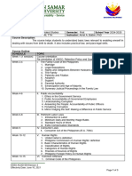 COURSE GUIDE Educ SS 213 Law Related Studies - 2024