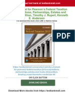 (PDF Download) Solution Manual For Pearson's Federal Taxation 2019 Corporations, Partnerships, Estates and Trusts, 32nd Edition, Timothy J. Rupert, Kenneth E. Anderson Fulll Chapter