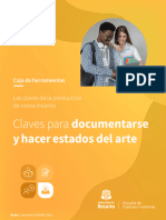 Claves para Documentarse y Hacer Estados Del Arte