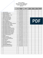 Data Siswa Untuk PUSKESMAS