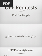 C++ Requests - Curl For People - Huu Nguyen - CppCon 2015