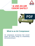 How To Use Air Compressor Safely