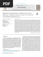 Applications of Fractional Calculus in Computer Vision