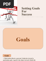 Setting Goals