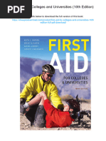 First Aid For Colleges and Universities (10th Edition) - ISBN 0321732596, 978-0321732590