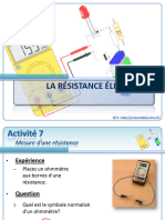 La Résistance Électrique