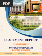 PGDBA Batch 7 2021-23 Placement Report