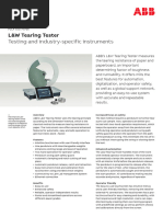 Data Sheet - Tearing Tester - A4 - 211214 - Final - LowRes