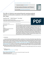 The Effect of Voluntary International Financial Reporting Standards Adoption On Information Asymmetry in The Stock Market: Evidence From Japan