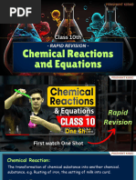 Rapid Revision - Chemical Reaction and Equations (Prashant Kirad)