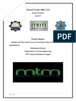 Project of MTM