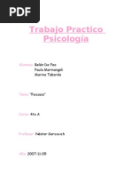 Trabajo Practico Psicología