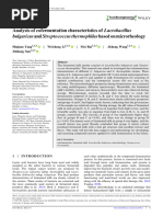 Analysis of Cofermentation Characteristics of Lact