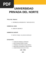 Informe Sentencia TC