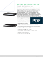 Datasheet NVD 3316, NVD 3316-PLUS e NVD 3332 - 0