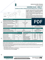 Gavión Caja 8x10 2.7mm ZINC+P
