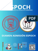 EXAMEN ADMISION ESPOCH - W