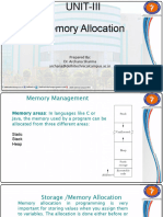 Memory Allocation - I