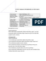 Modul Ajar Unit 1 Bahasa Inggris Kelas 4 SD Pak Indra