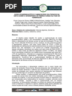 Ácido Guanidinoacético E Aminoácidos Sulfurados Na Dieta Sobre O Desempenho de Femêas Suínas Na Fase de Terminação