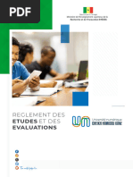 Un CHK - Reglement Des Etudes Et Des Evaluations VF 2018