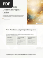 Sitios Web para Desarrollar Paginas Online