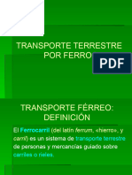 POWER TRANSPORTE TERRESTRE POR FERROCARRIL Actualiz 2020