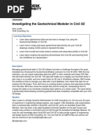 Class Handout CES502230 CES500858 Investigating The Geotechnical Modeler Lucido Handout AU2022