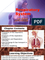 1 Anatomy of The Respiratory Ssystem