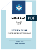 Modul Segmen Pasar