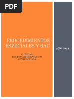 Procedimientos No Contenciosos