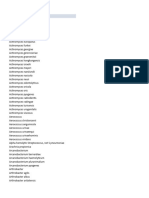 Lista de Comensais Comuns para Definicao de Ipcsl