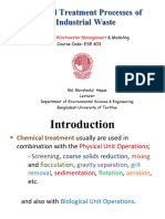 Chemical Treatment Process of Textile Waste