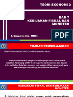 TM7-Kebijakan Fiskal Dan Moneter