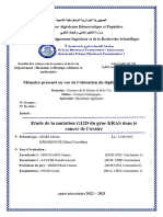 Etude de La Mutation G12D Du Gène KRAS Dans Le