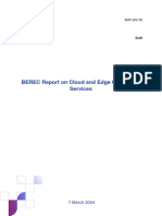 Berec Report On Cloud and Edge Computing Services