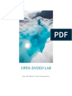 Open Ended Lab