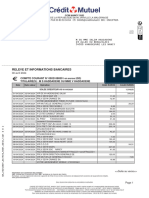 Extrait de Comptes Compte 04045 000210885.. Compte Courant M S Haddadene Ou Mme V Haddadene Au 2024-04-30