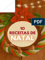 10 Receitas de Natal