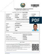 Uzbekistan Visa 1